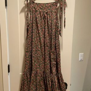 Doen montanna dress in Ameline floral liberty fabric